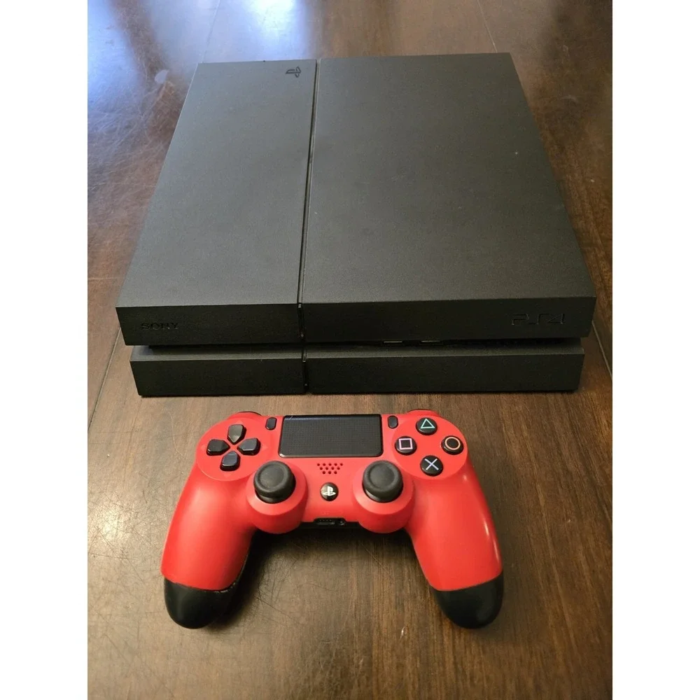 Sony PlayStation 4 500GB Console With One Controller 1 Game And Wires TESTED‎